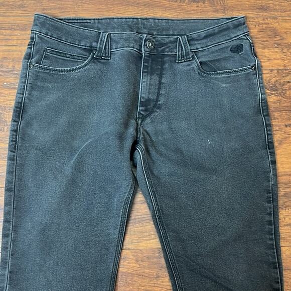 Flying Machine Black Slim Tapered Michael Jeans Size 38 - Picture 3 of 5